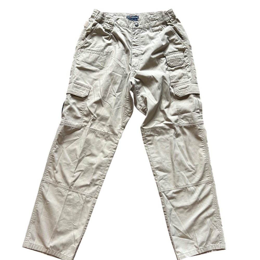 5.11 Tactical Series Cargo Pants Mens Khaki Ripstop Utility 32/32